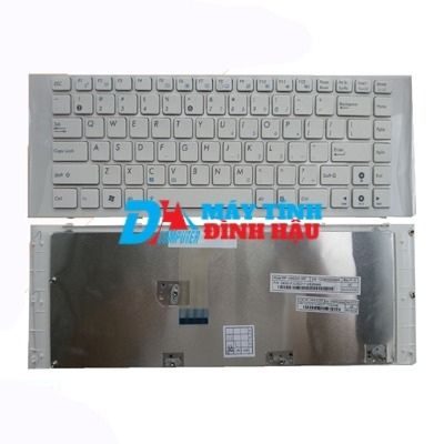 Bàn Phím Laptop Asus A40 X42J (Màu Trắng)