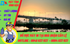 Đổ mực máy in tại nhà quận cẩm lệ