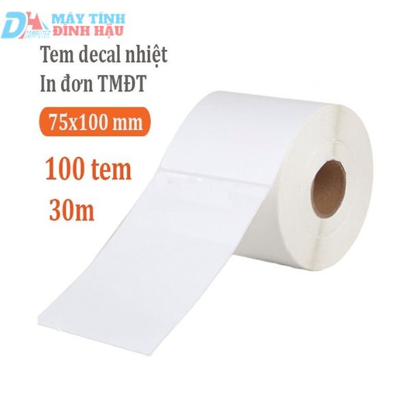 giấy in nhãn 75*100mm