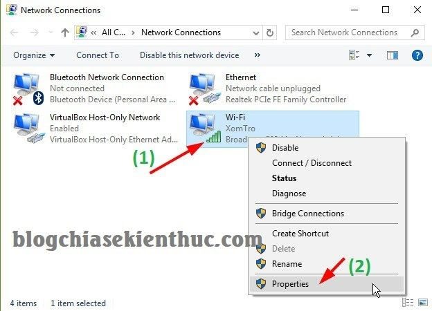 Laptop bị lỗi không kết nối được internet
