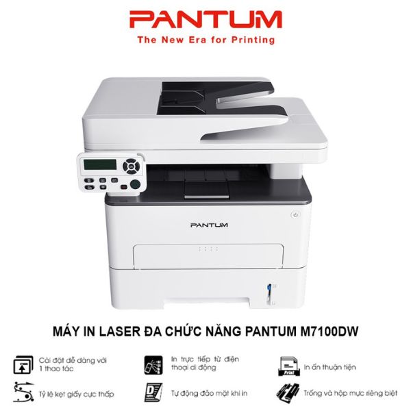 Máy in laser đen trắng PANTUM M7100DW