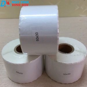 Giấy In Tem Nhiệt 40×30 – Chất Lượng Cao, Giá Tốt