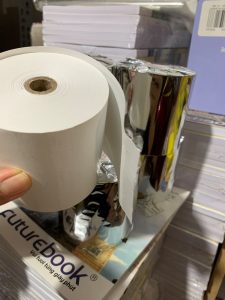 giấy in bill cảm nhiệt và giấy in thường